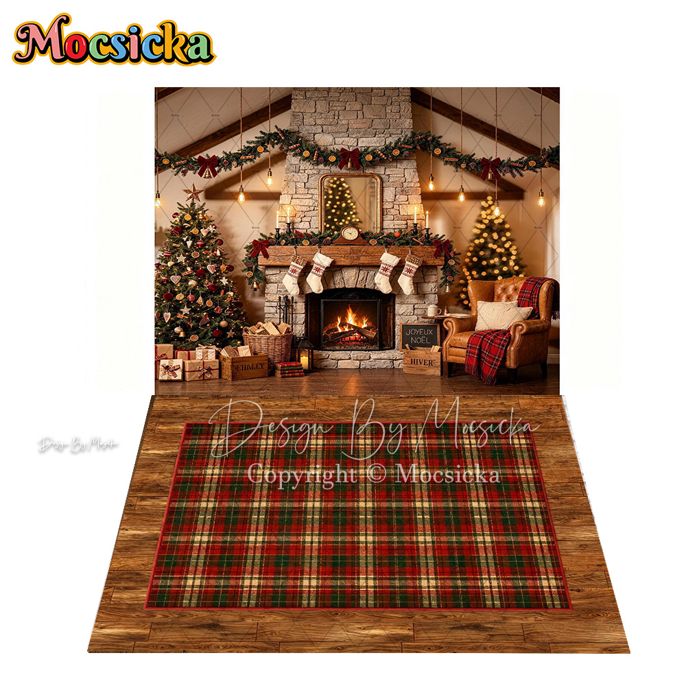Mocsicka Retro Cabin Christmas - огляд і ціна Christmas Throw Blanket