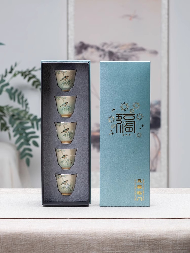 Handmade Silver Wrapped Porcel - огляд і ціна Gift Box Wrap Set