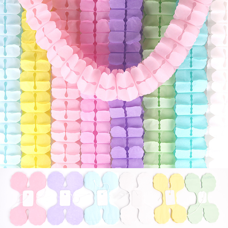 1pcs 3m Four Leaf Clover Paper - огляд і ціна Tinsel Garland Decoration
