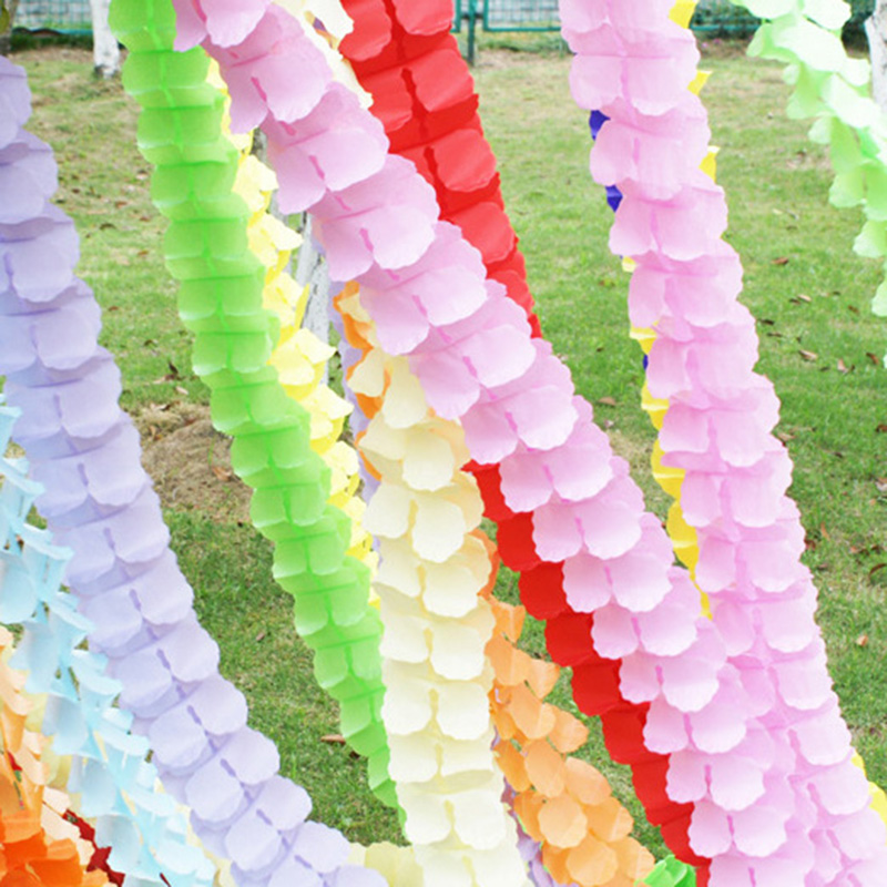 1pcs 3m Four Leaf Clover Paper - огляд і ціна Tinsel Garland Decoration