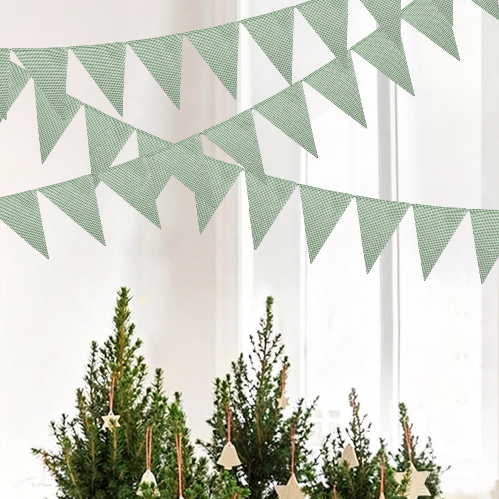 Sage Green Christmas Plaid Tri - огляд і ціна Christmas Throw Blanket
