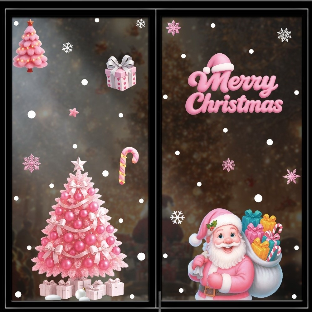 Removable PVC Window Stickers  - огляд і ціна Snowflake Window Decal