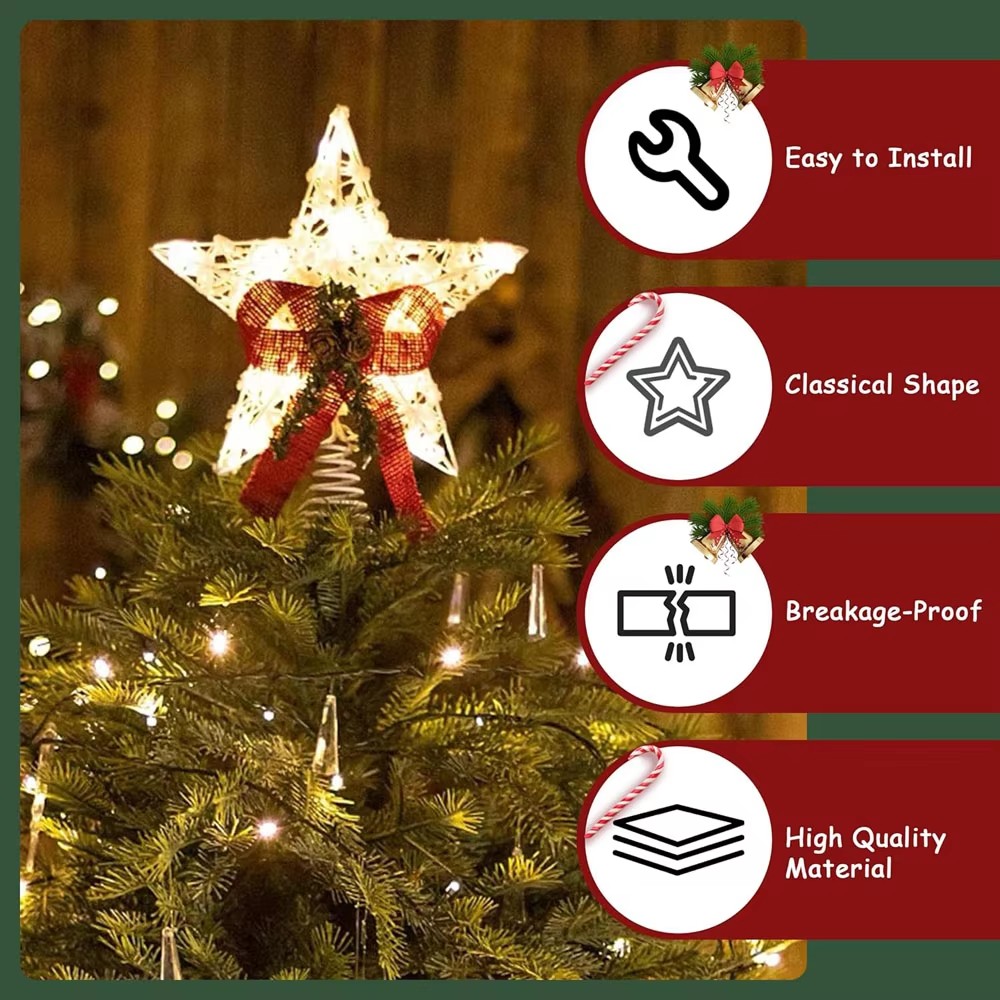 Christmas Tree LED Star Tree T - огляд і ціна Star Tree Topper