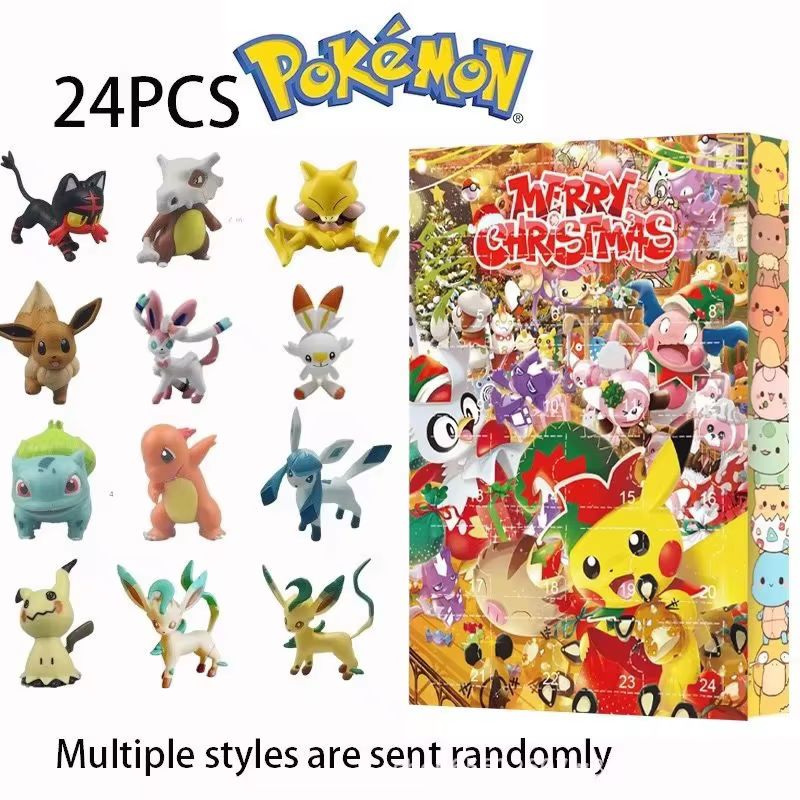 Pokemon 24 Days Christmas Coun - огляд і ціна Advent Calendar Gift