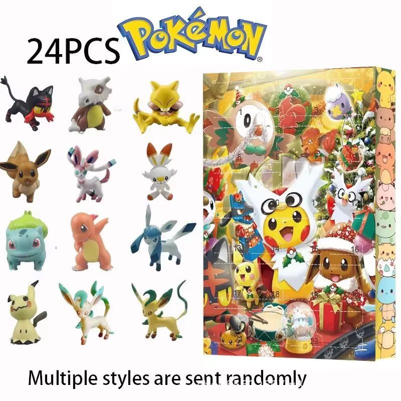 Pokemon 24 Days Christmas Coun - огляд і ціна Advent Calendar Gift