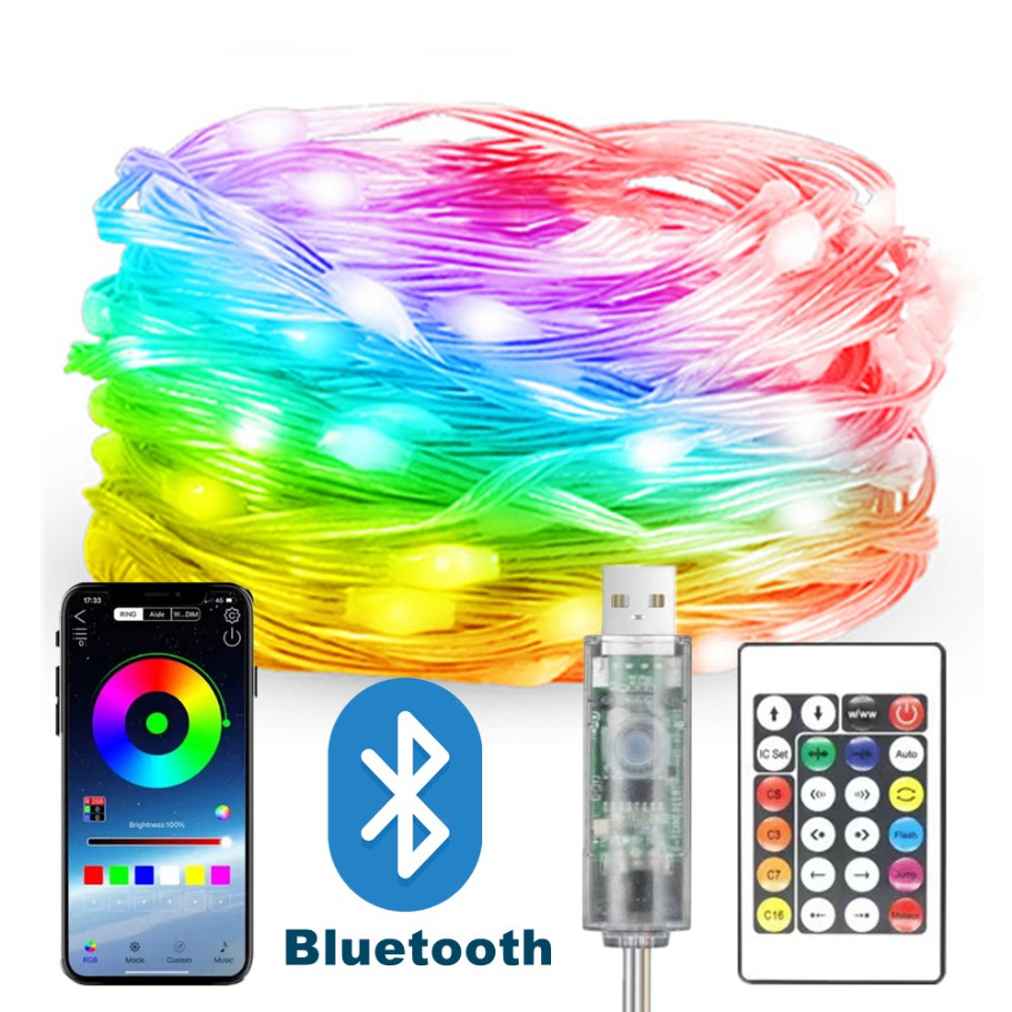 WS2812B LED Light String Smart - огляд і ціна Led Fairy String Lights