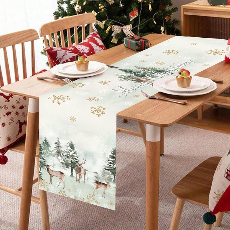 Christmas Table Runner Merry C - огляд і ціна Christmas Table Runner