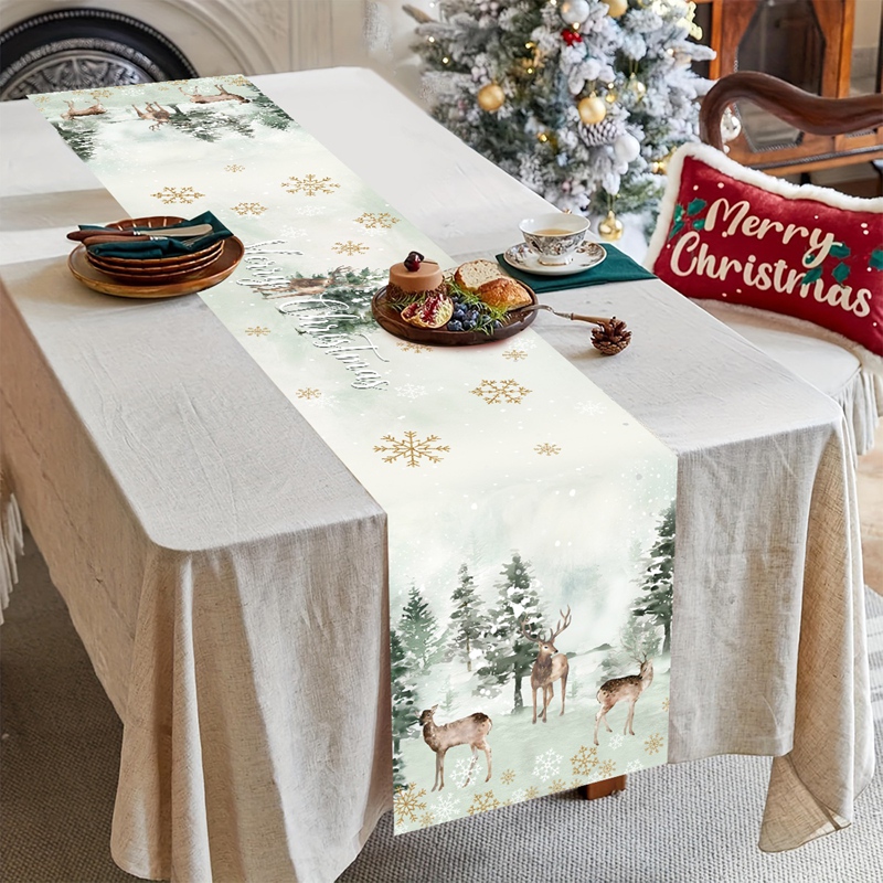 Christmas Table Runner Merry C - огляд і ціна Christmas Table Runner