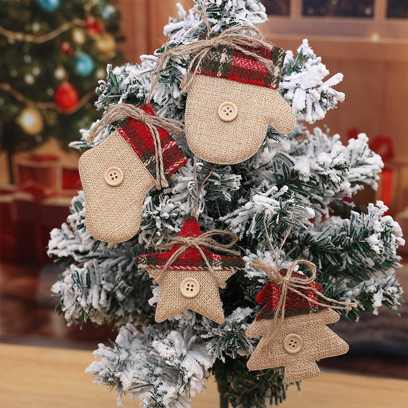 4Pcs Christmas Tree Decoration - огляд і ціна Christmas Stocking Hanging