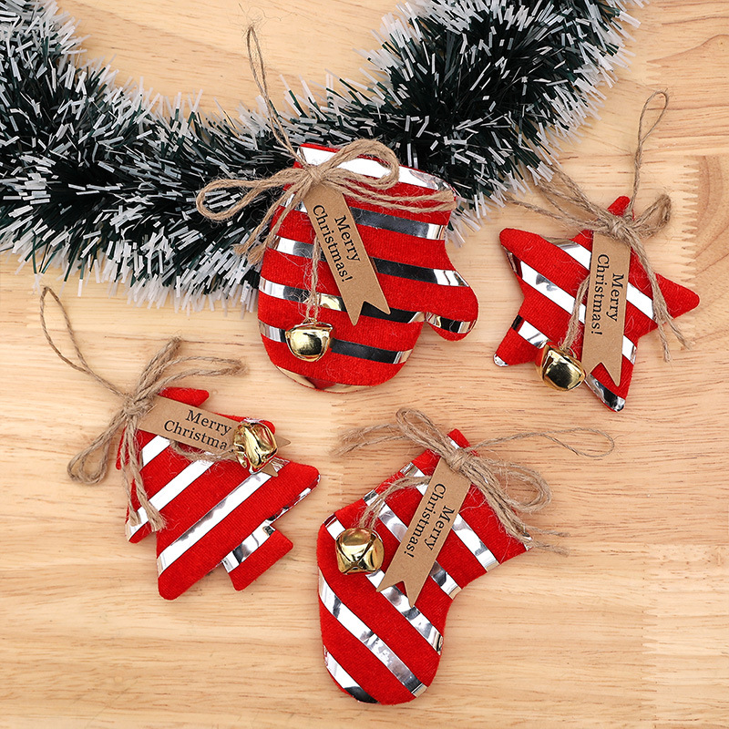 4Pcs Christmas Tree Decoration - огляд і ціна Christmas Stocking Hanging