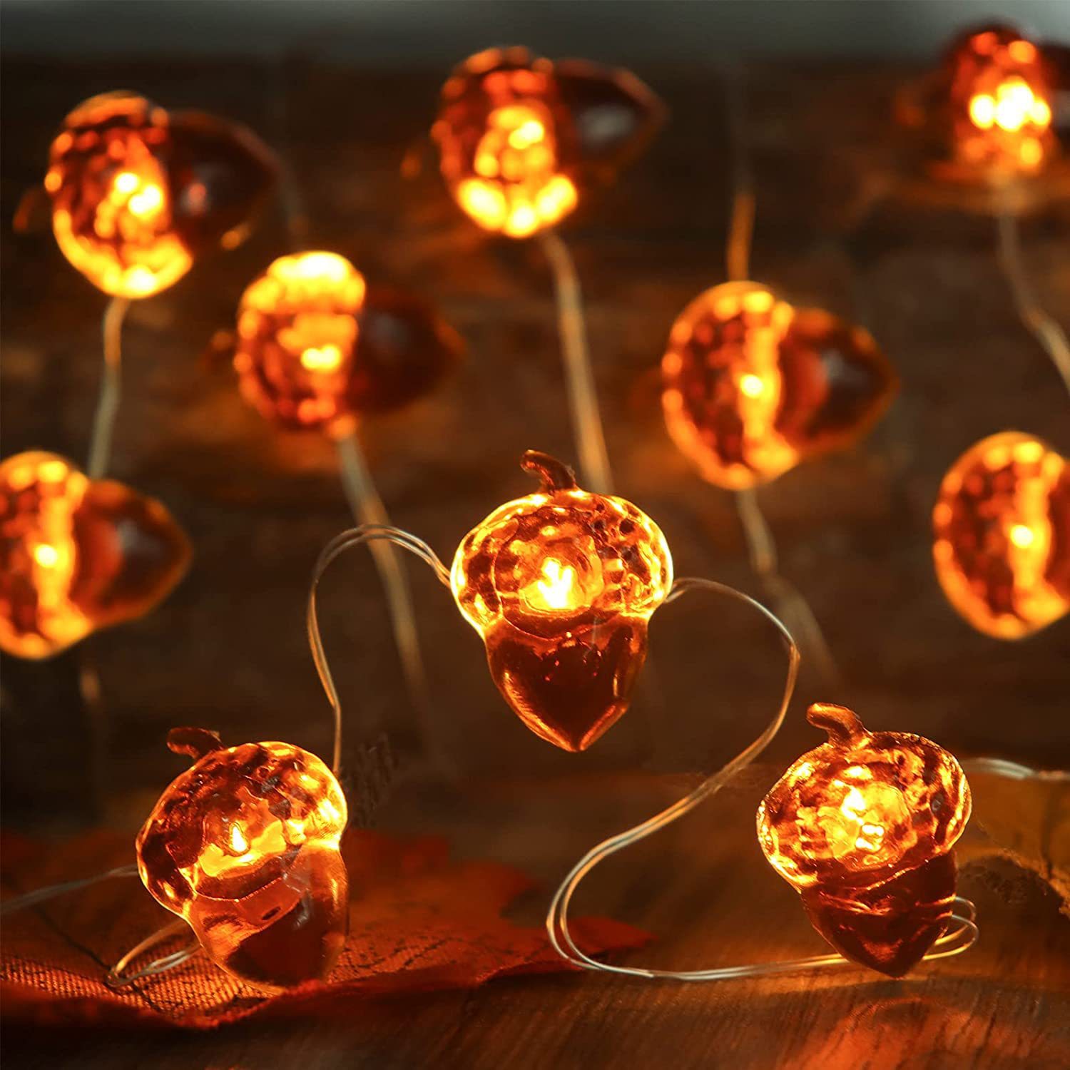 30 LEDs Acorn String Lights Th - огляд і ціна Led Fairy String Lights
