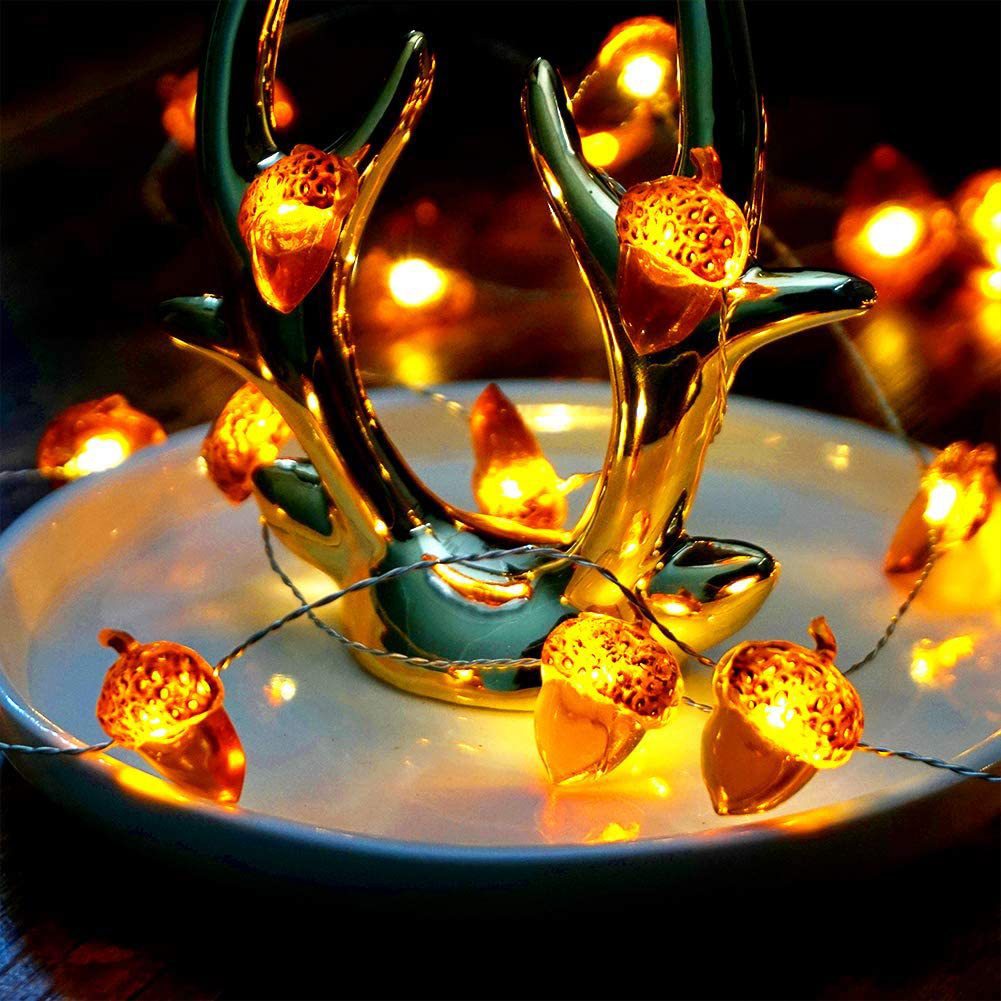 30 LEDs Acorn String Lights Th - огляд і ціна Led Fairy String Lights