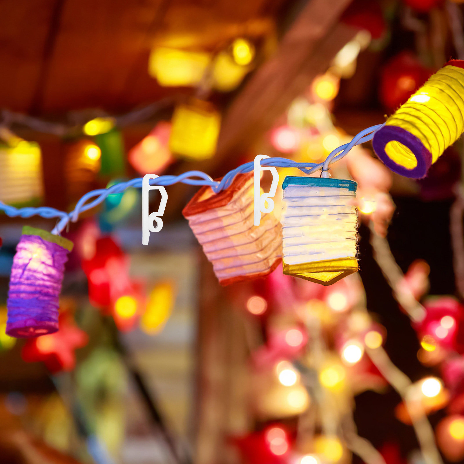 50Pcs Outdoor String Light Cli - огляд і ціна Christmas Lights Outdoor