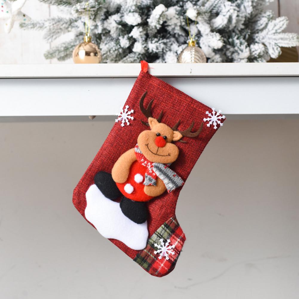 Hanging Ring Christmas Sock Fe - огляд і ціна Christmas Stocking Hanging