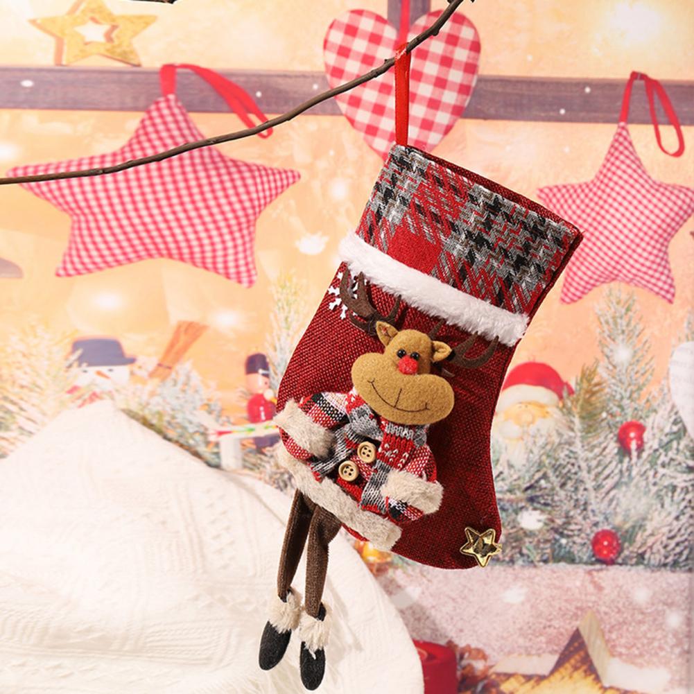 Hanging Ring Christmas Sock Fe - огляд і ціна Christmas Stocking Hanging