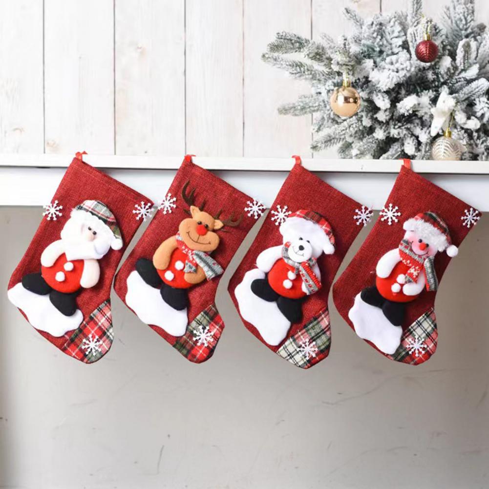 Hanging Ring Christmas Sock Fe - огляд і ціна Christmas Stocking Hanging
