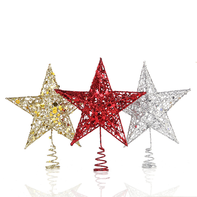 15/20/25/30cm Hollow Star Gold - огляд і ціна Star Tree Topper