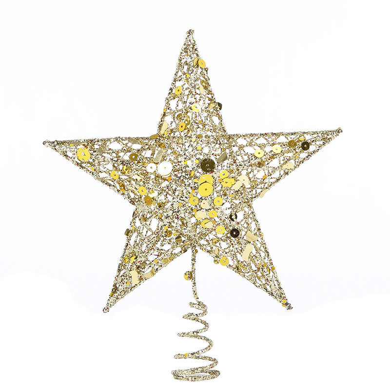 15/20/25/30cm Hollow Star Gold - огляд і ціна Star Tree Topper