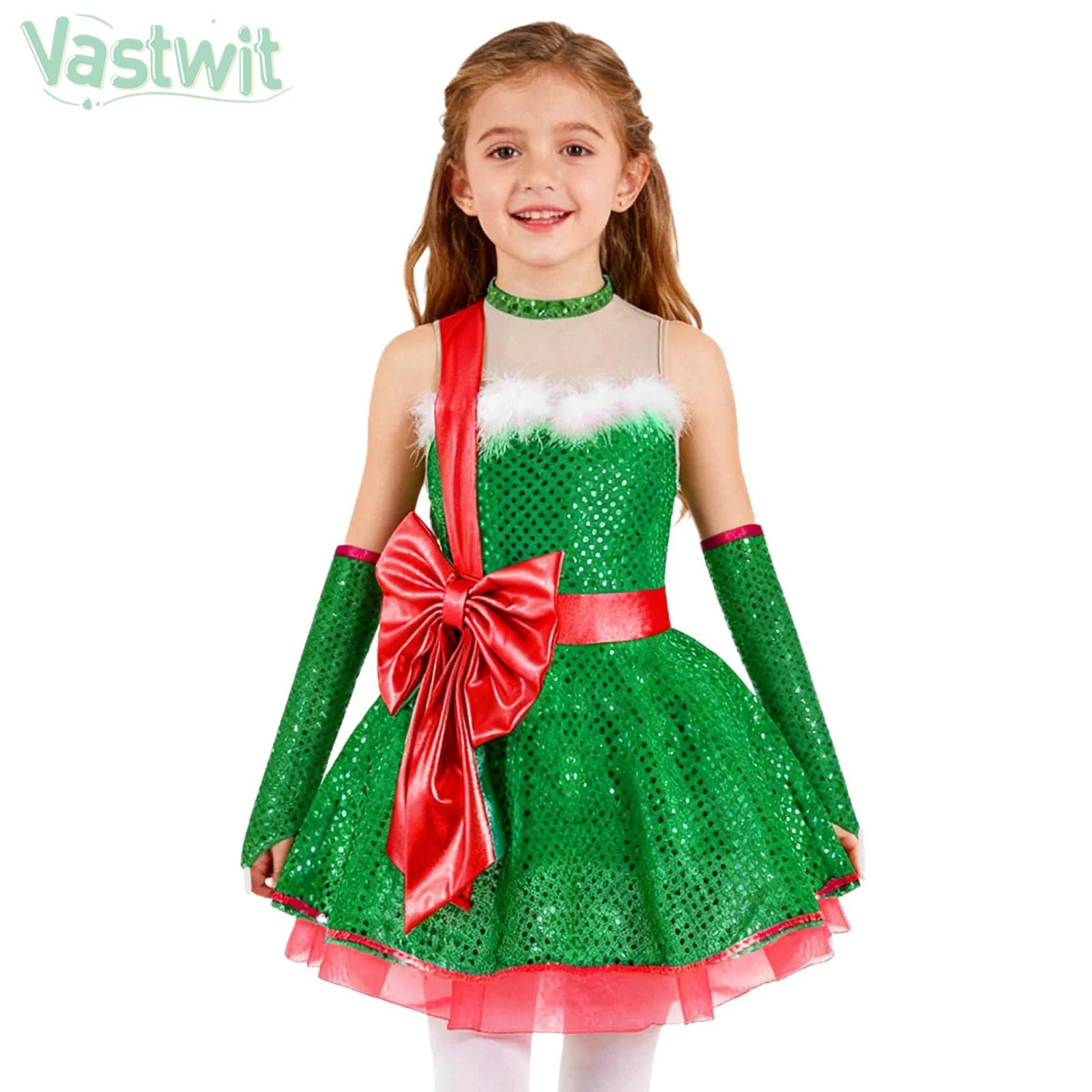 Teen Girls Christmas Sleeveles - огляд і ціна Elf Costume Christmas