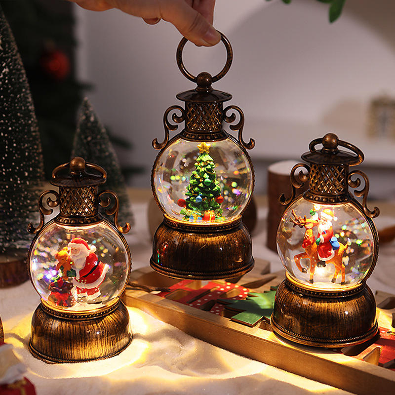 Vintage Style USB Powered Ligh - огляд і ціна Snow Globe Musical