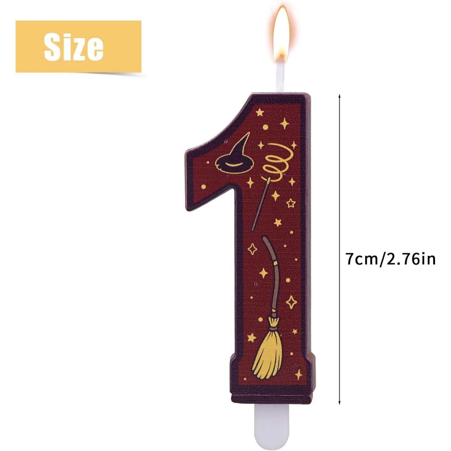 1 Set Number 0-9 Magical Theme - огляд і ціна Holiday Candle Set