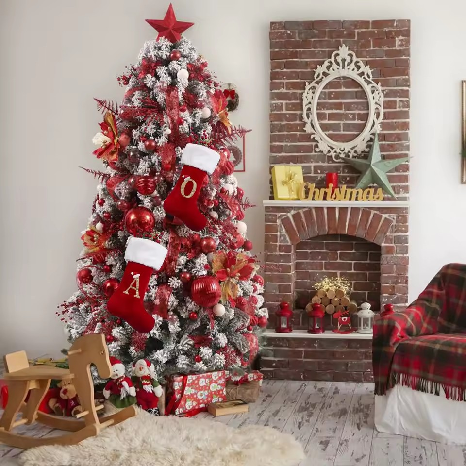 New Creative Alphabet Christma - огляд і ціна Christmas Stocking Hanging