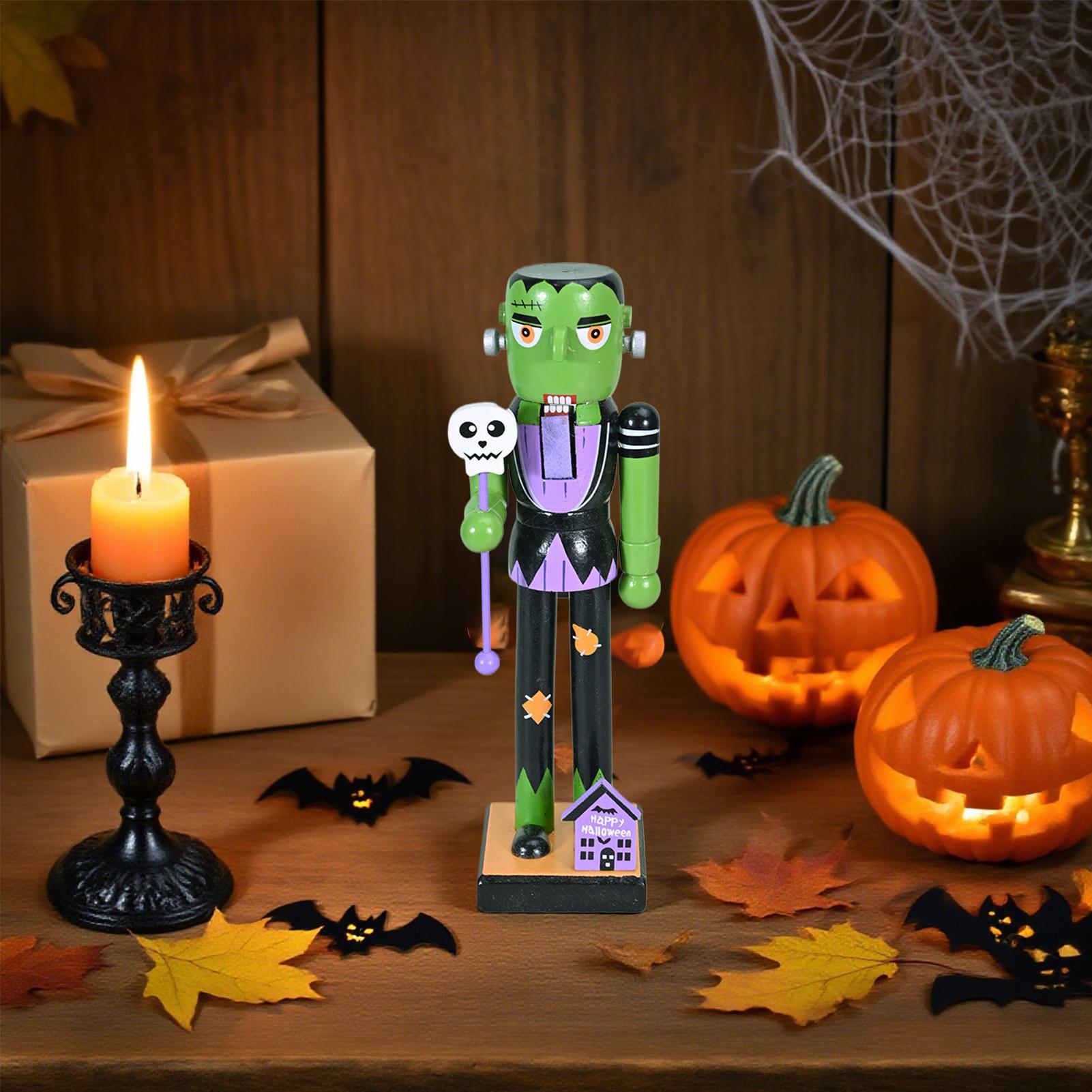 Halloween Wooden Nutcracker Ho - огляд і ціна Nutcracker Figurine