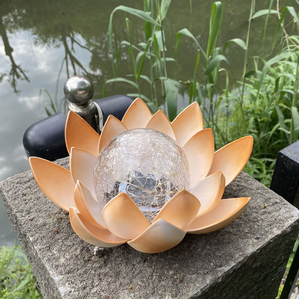 Lotus Shaped Garden Solar Ligh - огляд і ціна Christmas Lights Outdoor