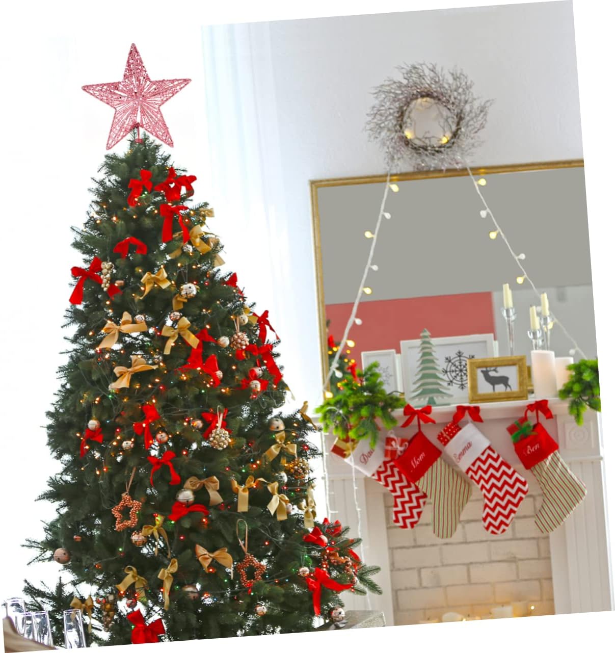 20Christmas Tree Topper Star G - огляд і ціна Star Tree Topper