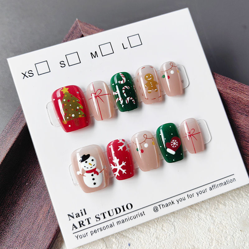 10 Pcs Christmas Half Handmade - огляд і ціна Christmas Tree Artificial