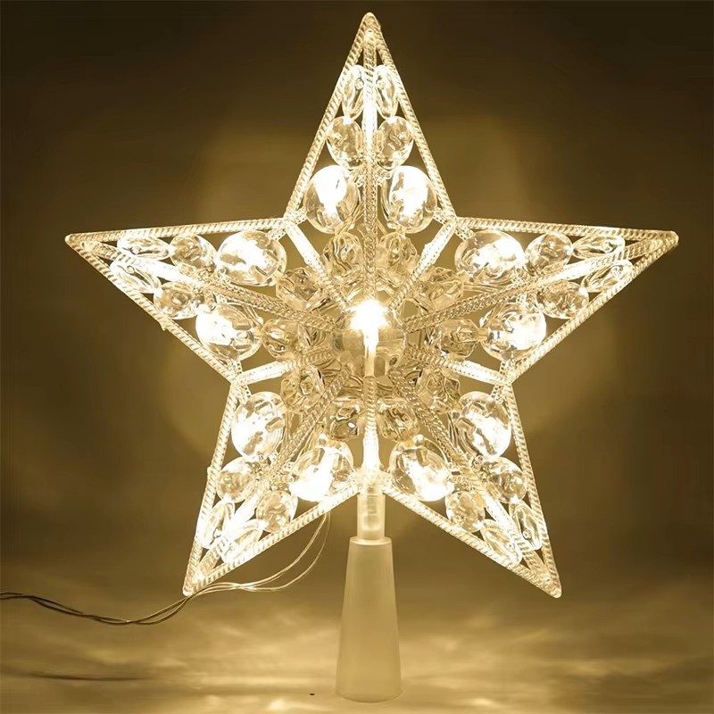 15cm Christmas Glowing Tree To - огляд і ціна Star Tree Topper