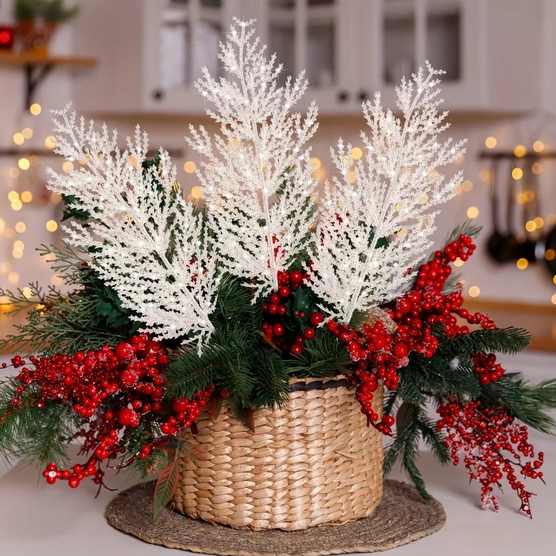 24pcs Christmas Artificial Pin - огляд і ціна Christmas Wreath Fake