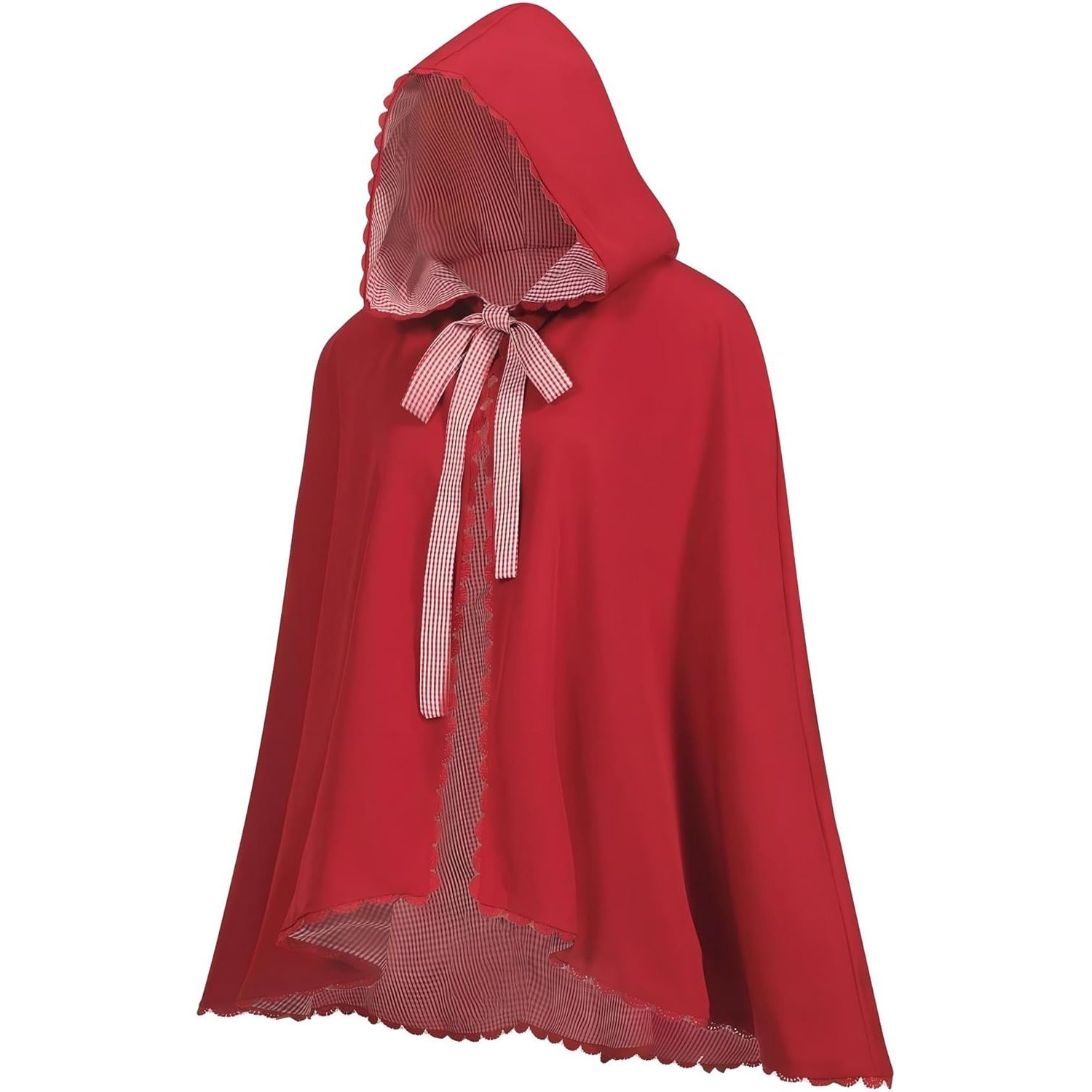 Red Plaid Cape Women's Double  - огляд і ціна Christmas Throw Blanket