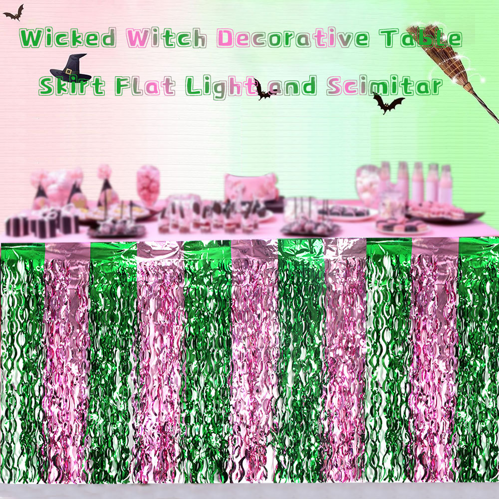Wicked Witch Party Table Decor - огляд і ціна Tinsel Garland Decoration