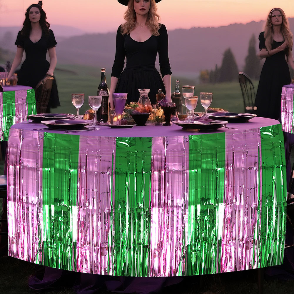 Wicked Witch Party Table Decor - огляд і ціна Tinsel Garland Decoration