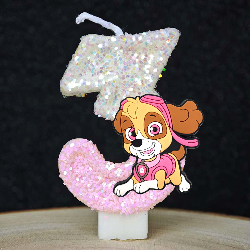 Paw Patrol Anime Number 0-9 Ca - огляд і ціна Holiday Candle Set