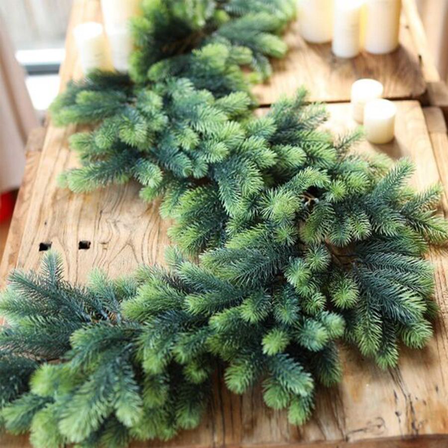 Artificial Green Plant rattan  - огляд і ціна Christmas Tree Artificial