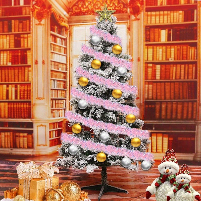 13Ft Pink Christmas Tinsel Gar - огляд і ціна Tinsel Garland Decoration