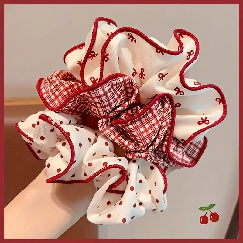 3 Pcs Sweet Red Dot Bowknot Pl - огляд і ціна Christmas Throw Blanket