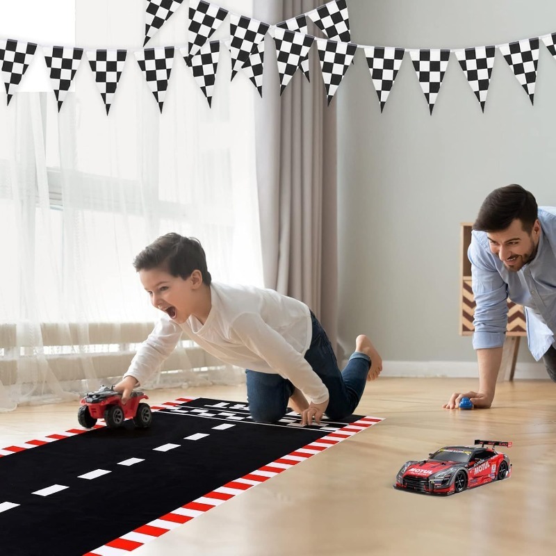 Race Car Racetrack Table Runne - огляд і ціна Christmas Table Runner
