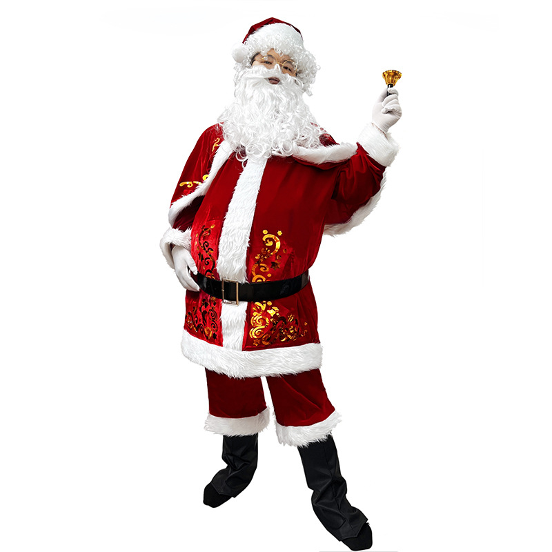 Santa Claus Costume Adult Men  - огляд і ціна Elf Costume Christmas