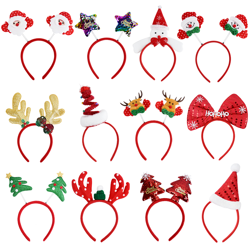 Christmas Headband Kids Adult  - огляд і ціна Reindeer Antlers Headband