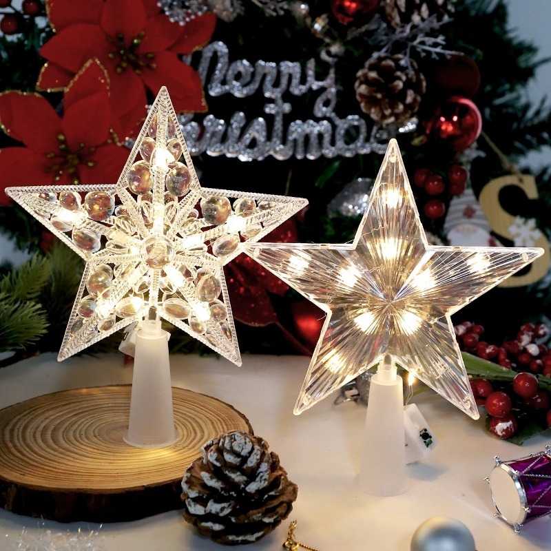 15cm Christmas Decoration Glow - огляд і ціна Star Tree Topper
