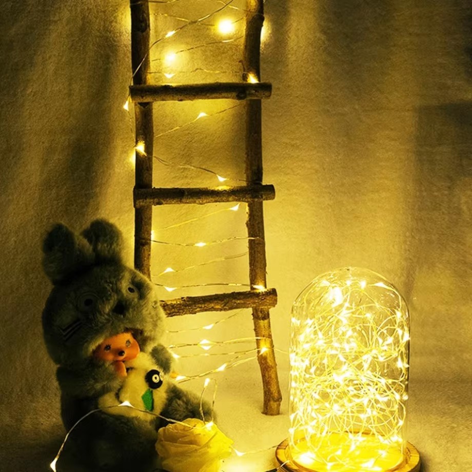3PCS 5/10/20M Copper Wire LED  - огляд і ціна Led Fairy String Lights