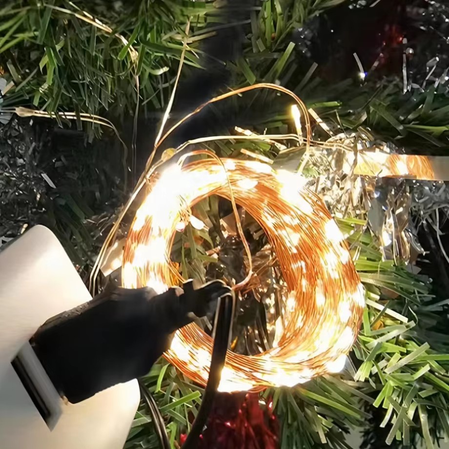 3PCS 5/10/20M Copper Wire LED  - огляд і ціна Led Fairy String Lights