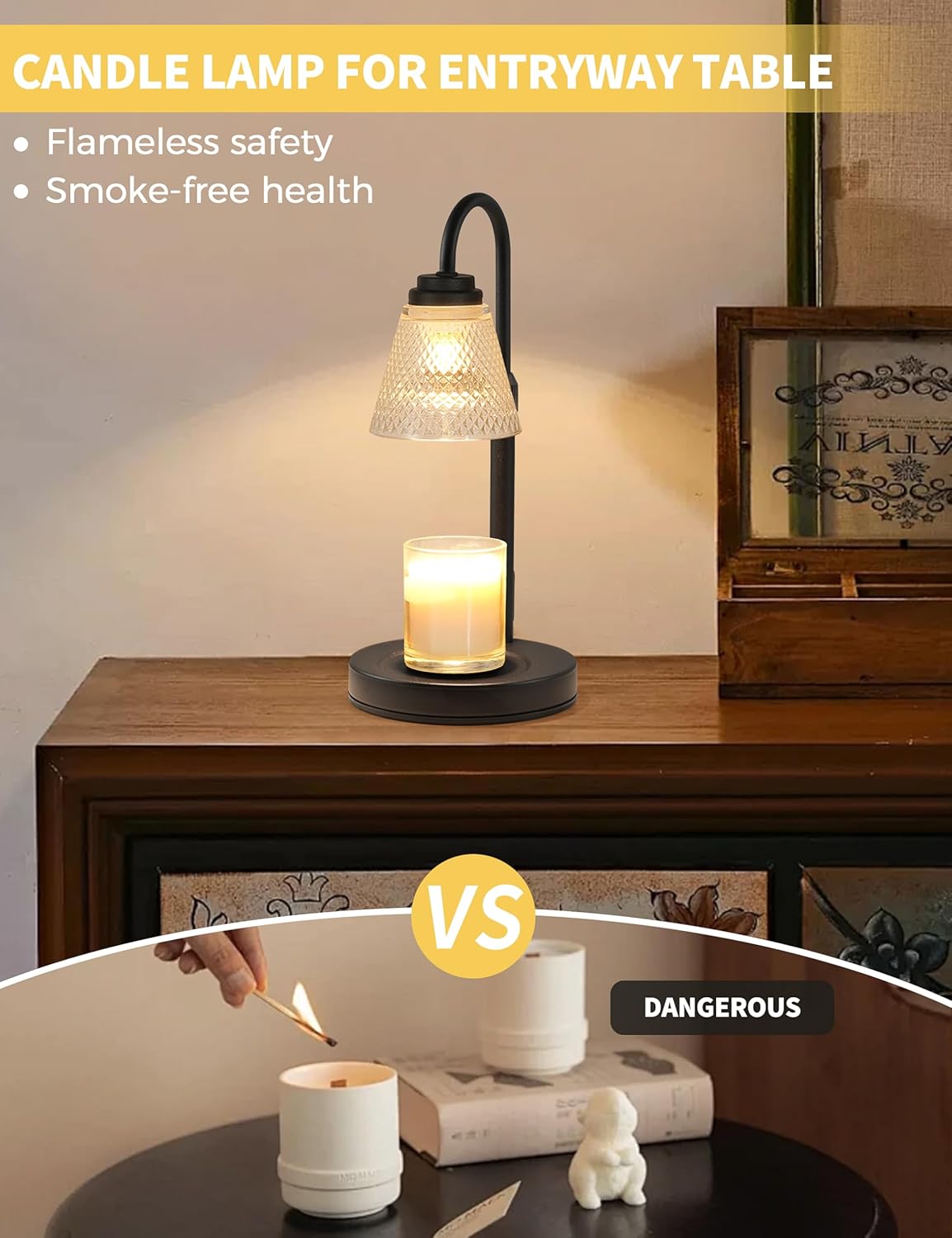 Candle Warmer Lamp with Timer  - огляд і ціна Holiday Candle Set