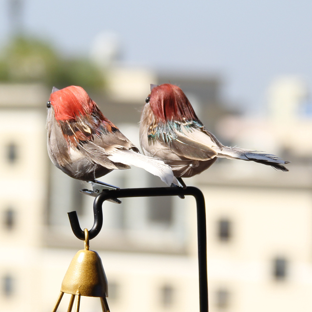 2Pcs Hot Feather Bird Imitatio - огляд і ціна Christmas Tree Artificial