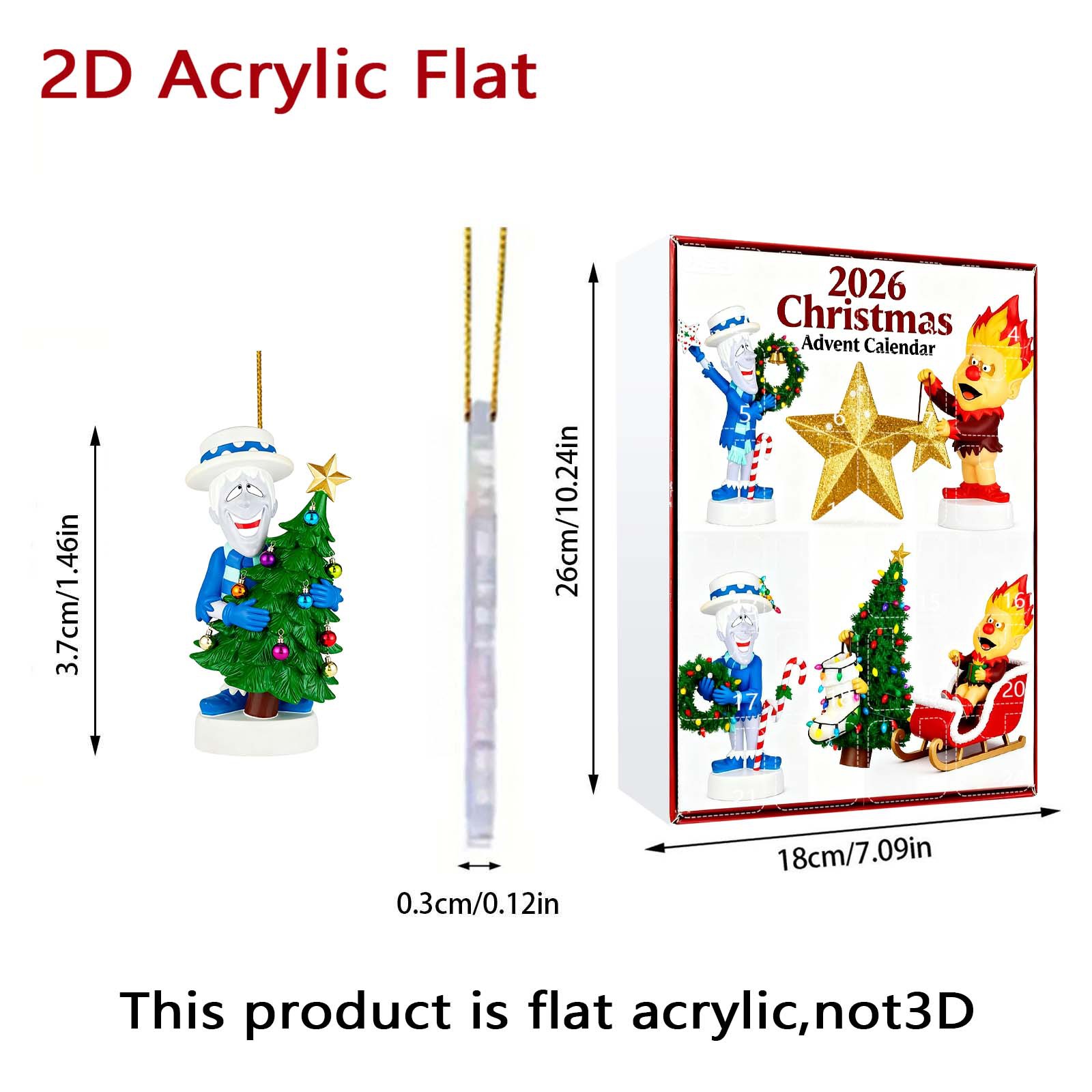 2026 The Year Without A Santa  - огляд і ціна Advent Calendar Gift
