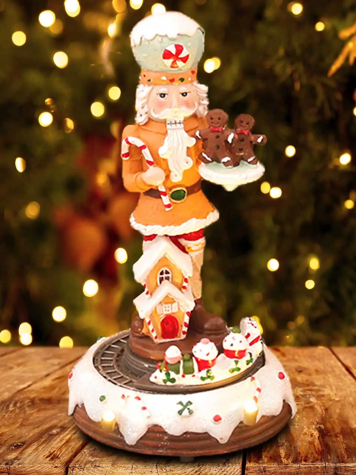 Christmas Gingerbread Nutcrack - огляд і ціна Nutcracker Figurine