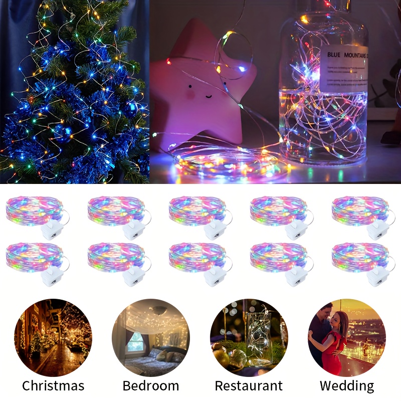 10 pcs Led Fairy Lights 3 Mode - огляд і ціна Led Fairy String Lights